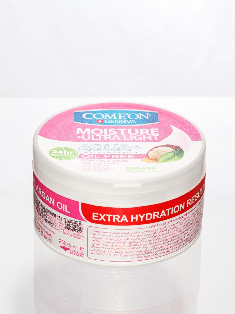 6260623332856 Крем COMEON Hand&Face MoisturisingForOilySkin (OILFREE) ArganExtract 250мл (54шт/кор)