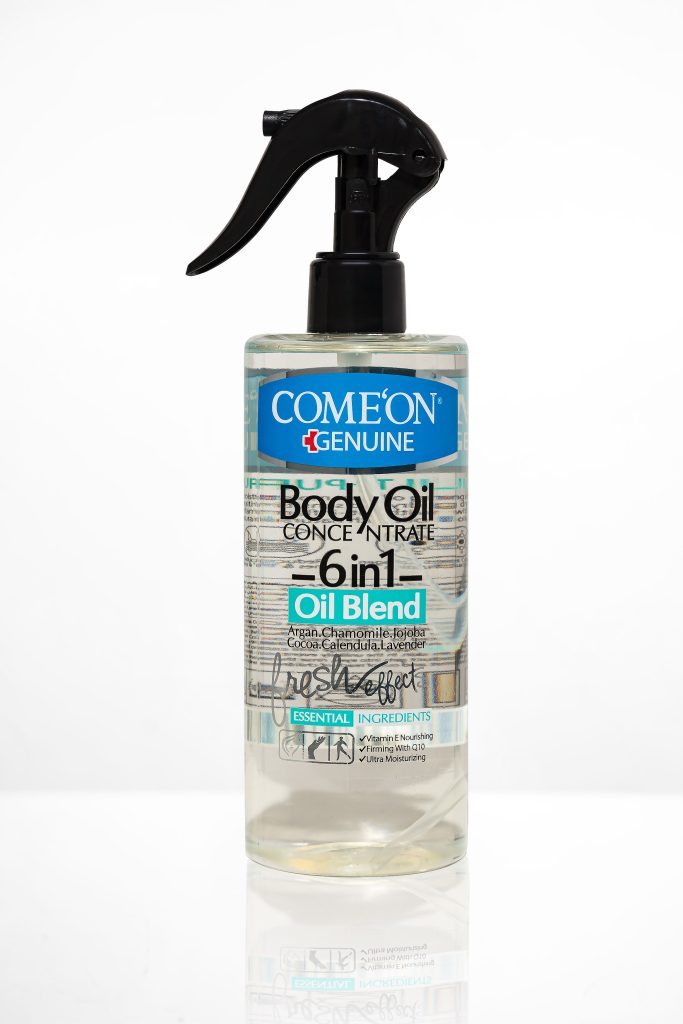 6260623340455 Масло (12шт)COMEON BODY OIL_6 IN 1 400 мл