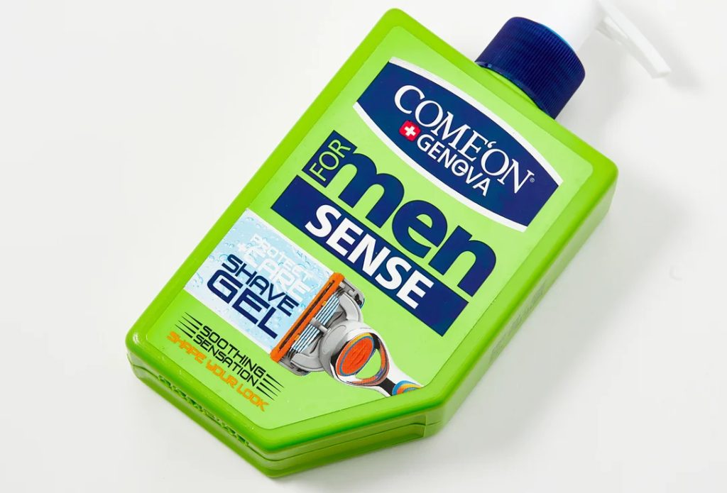 6260623342060 Гель для бритья (24шт)COMEON  SENSE_SHAVE GEL 260 мл