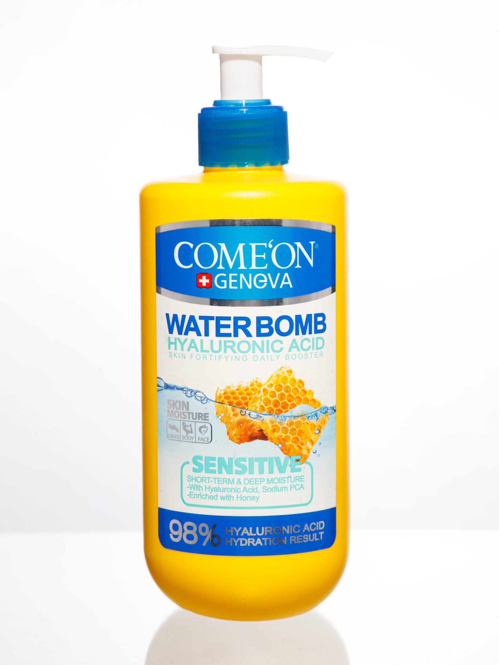 6260623341605 Водяная бомба (15шт)COMEON WATERBOMB_HYALURONIC_ SENSITIVE 500 мл