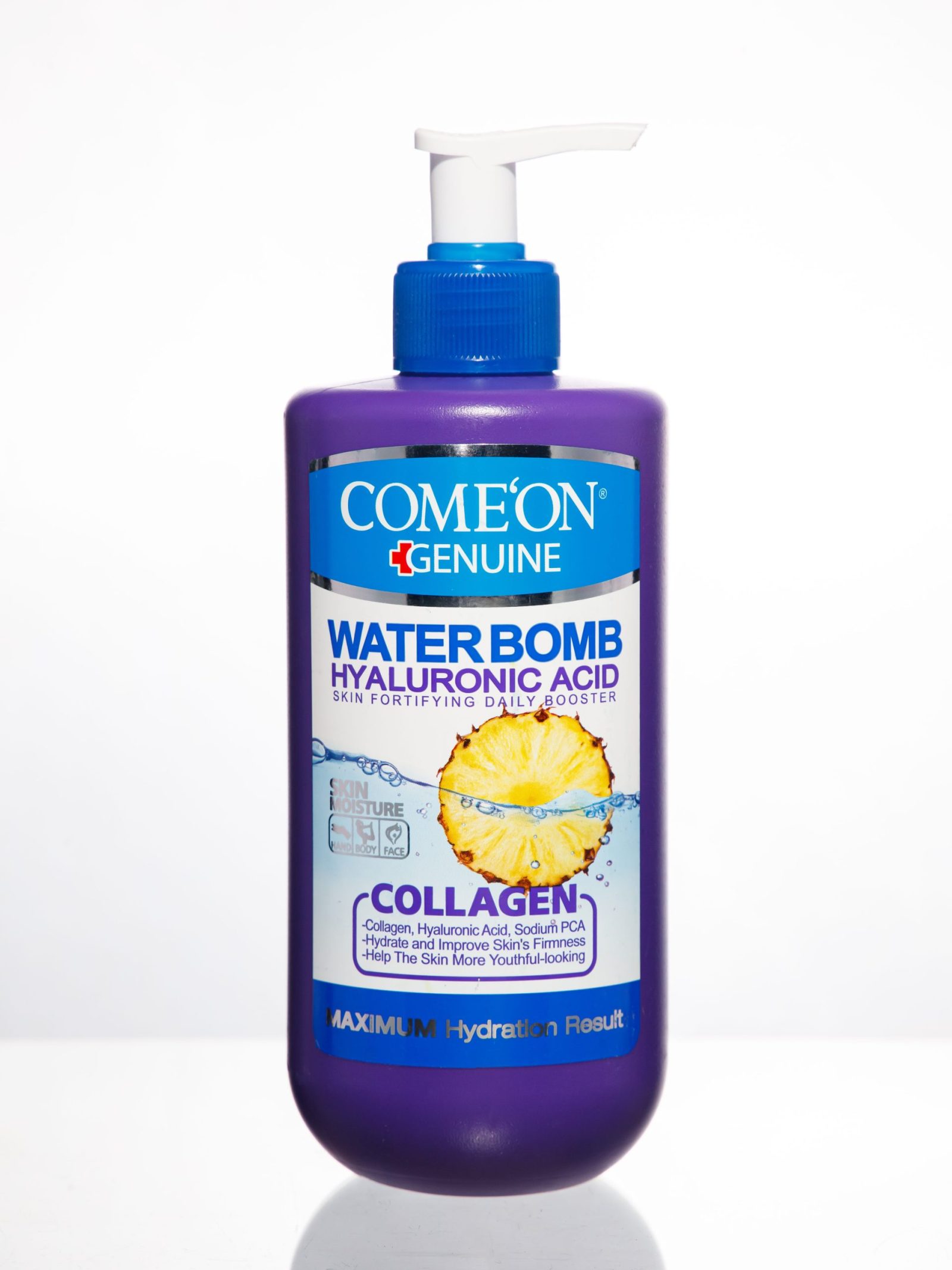 6260623341582 Водяная бомба (15шт)COMEON WATERBOMB_HYALURONIC_ COLLAGEN 500 мл