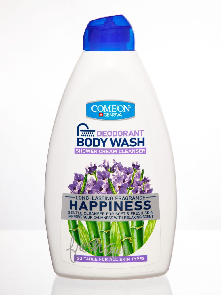 6260623342152 Шампунь для тела (12шт)COMEON BODY SHAMPOO_Happiness 510 мл