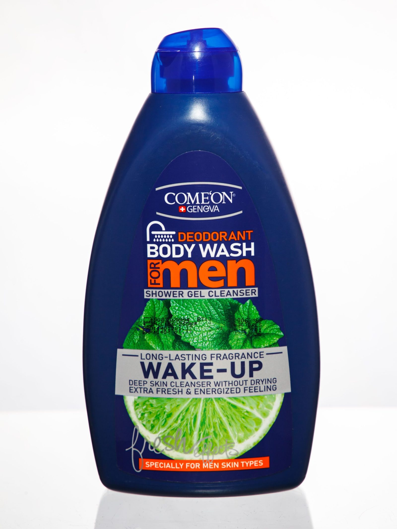 6260623342190 Шампунь для тела (12шт)COMEON BODY SHAMPOO_Wake up FOR MEN_510 мл