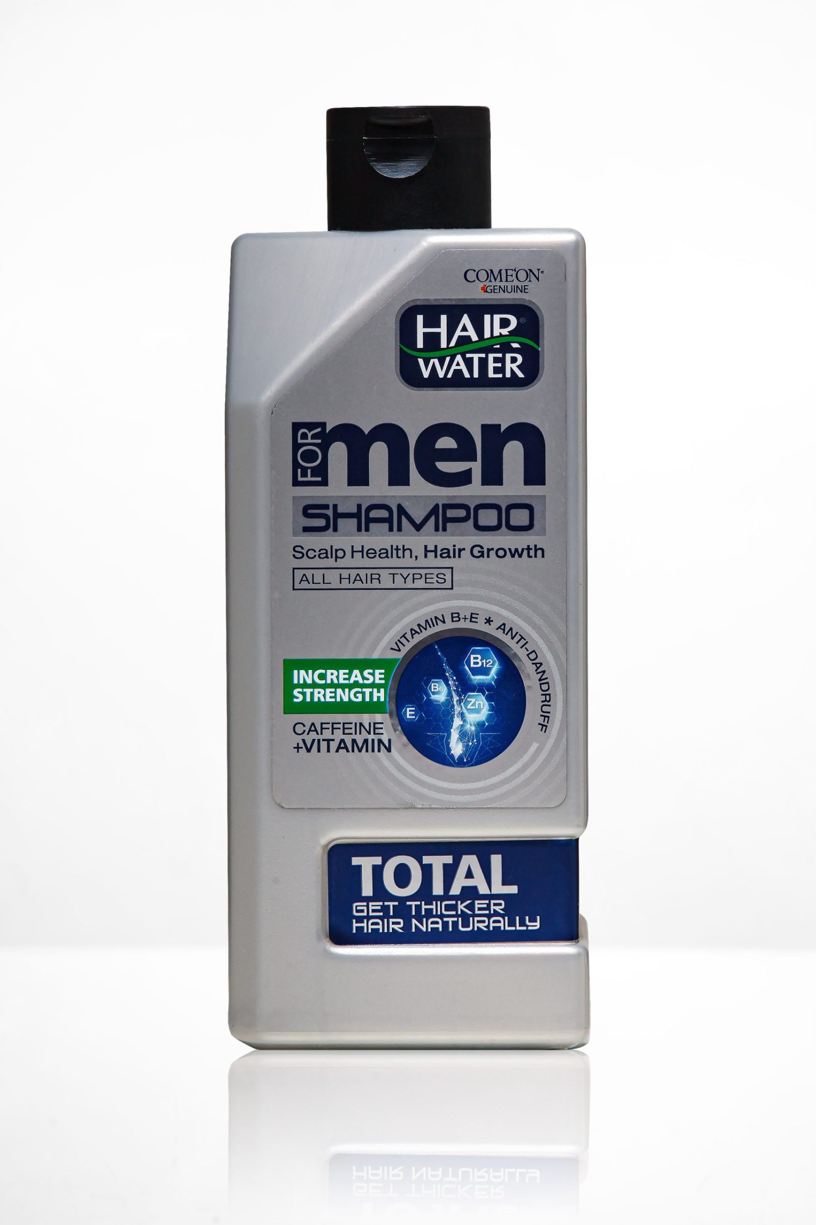 6260623342718 Шампунь (12шт)COMEON Increase Strength_total_Hair Shampoo_For Men_ 410 мл